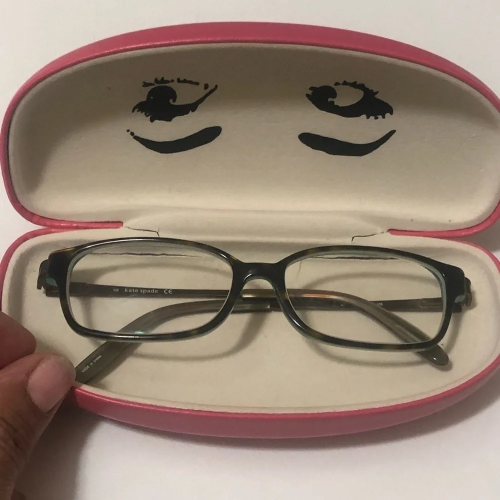 Kate spade eyeglass with high quality frame